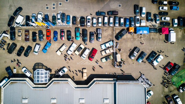 parkeerterrein bij blog letselschade