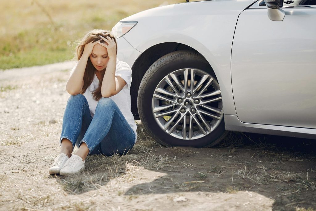 vrouw auto ongeluk bij blog mededelingsplicht
